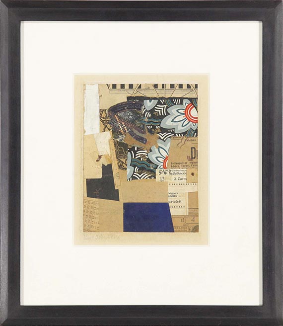 Kurt Schwitters - Uviolett - Rahmenbild