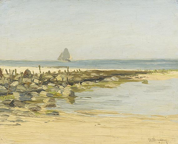 Max Clarenbach - Sonniger Tag (Nordsee)