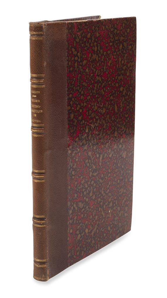 Hendrik Antoon Lorentz - La théorie électromagnetique de Maxwell