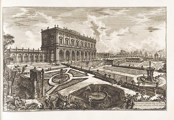 Giovanni Battista Piranesi - Vedute di Roma - Weitere Abbildung