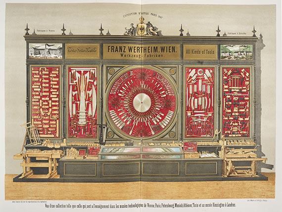 Franz R. von Wertheim - Recueil des Outils et Machines. Dabei: unvollst. dt. Ausgabe