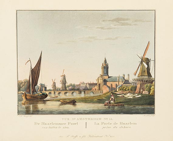 Cornelis de Kruyf - Vue choisies d'Amsterdam