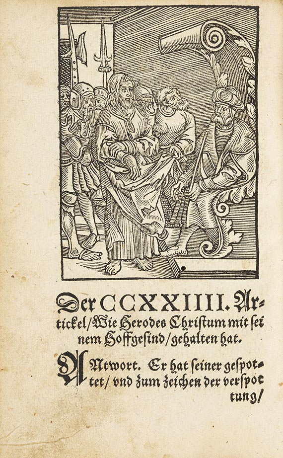 Veit (auch Vitus) Dietrich - Passio oder Histori vom leiden Christi Jesu unsers Heylands