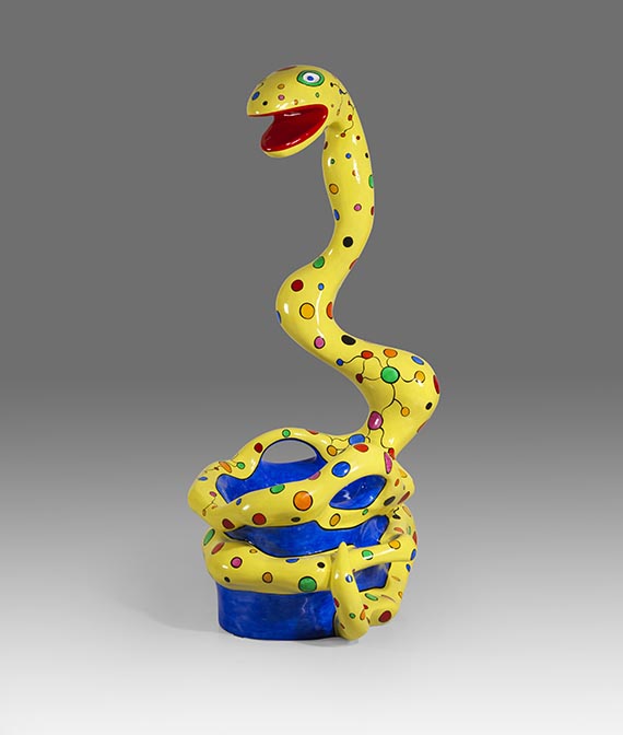 Niki de Saint Phalle - Pouf serpent jaune - Weitere Abbildung