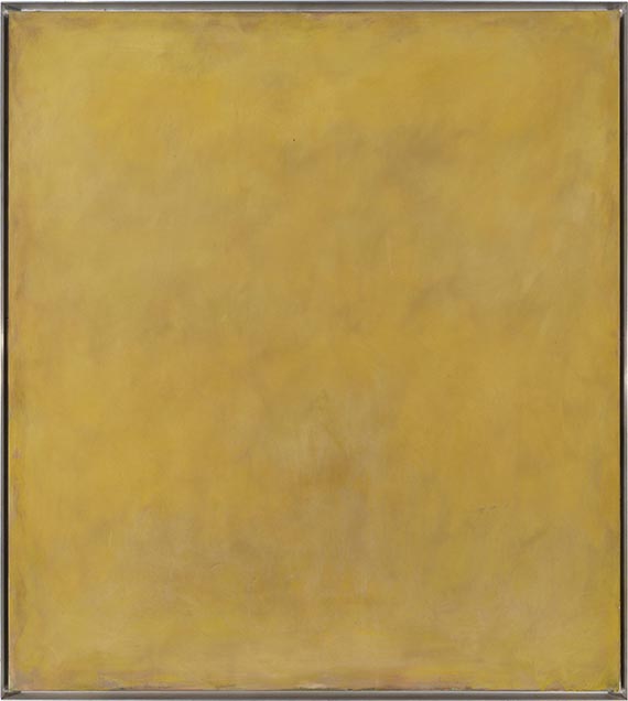 Gotthard Graubner - gelb gold - Rahmenbild