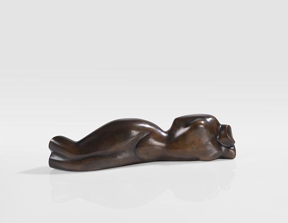 Margarete Moll - Liegende (Liegender weiblicher Torso) - Weitere Abbildung