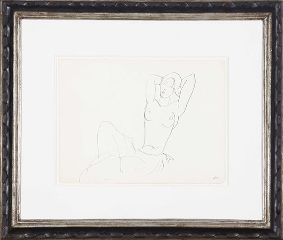 Henri Matisse - Odalisque, Nice 1931 - Rahmenbild
