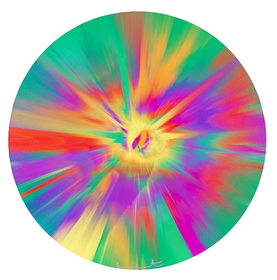 Damien Hirst - Beautiful, Incomprehensibly Intricate, Most Unguarded Helter Skelter Painting