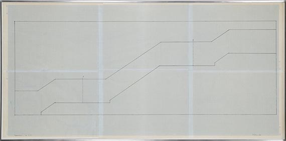 Blinky Palermo - Treppenhaus - Rahmenbild