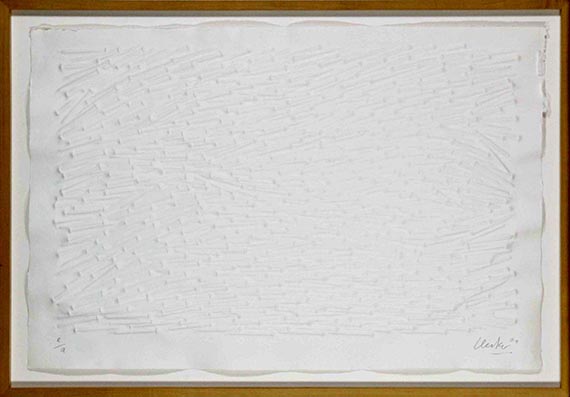 Günther Uecker - Meer - Rahmenbild