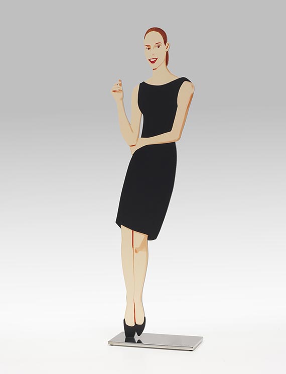 Alex Katz - Black Dress 5 (Ulla) - Weitere Abbildung