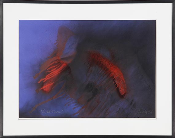 Otto Piene - Light Rain - Rahmenbild