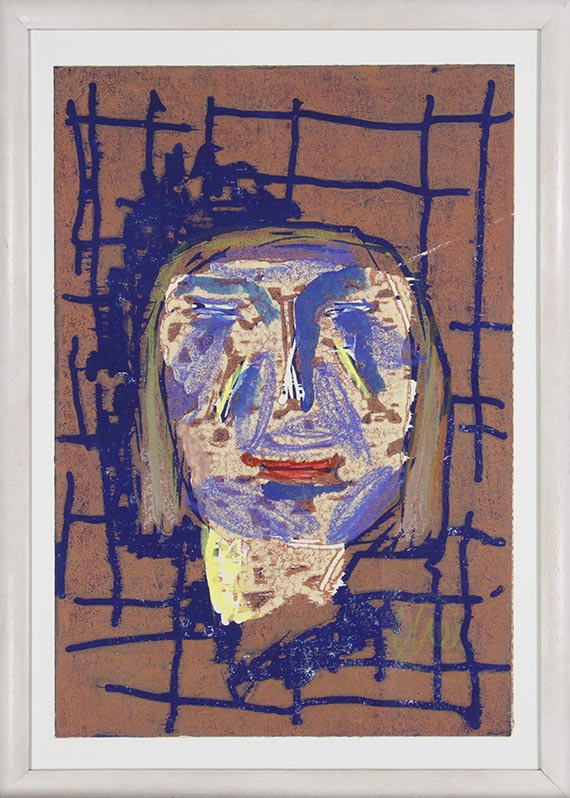 Markus Lüpertz - Männer ohne Frauen - Parsifal - Rahmenbild