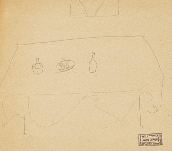 André Derain - Figuren- und Objektstudien (6 Bll.) - Weitere Abbildung