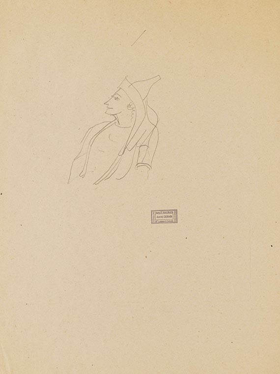 André Derain, Figuren- und Objektstudien (6 Bll.)