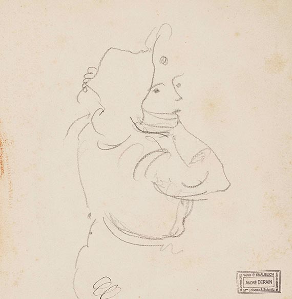 André Derain - Figurenstudien (2 Bll.) - Weitere Abbildung