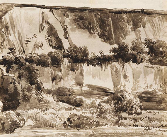 Franz Kobell - Landschaftsstudien (4 Bll.) - Weitere Abbildung