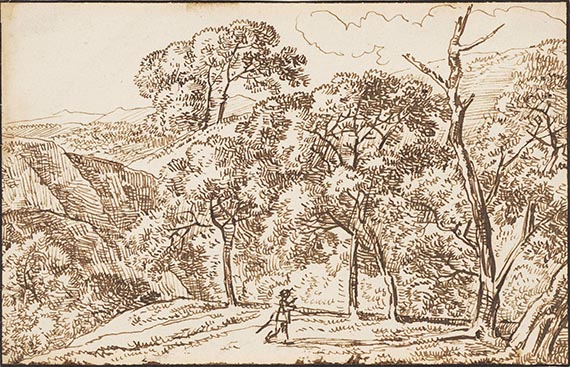 Franz Kobell - Landschaftsstudien (4 Bll.) - Weitere Abbildung