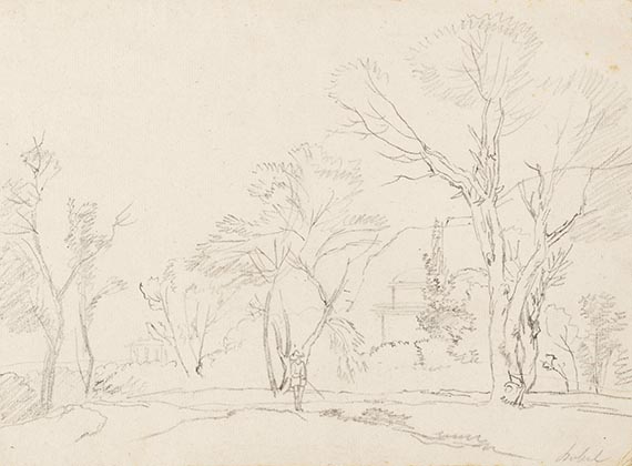 Franz Kobell - Landschaftsstudien (5 Bll.) - Weitere Abbildung