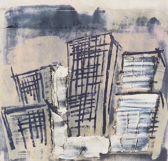 Jean Fautrier - Paysages Américains, Rockefeller Center