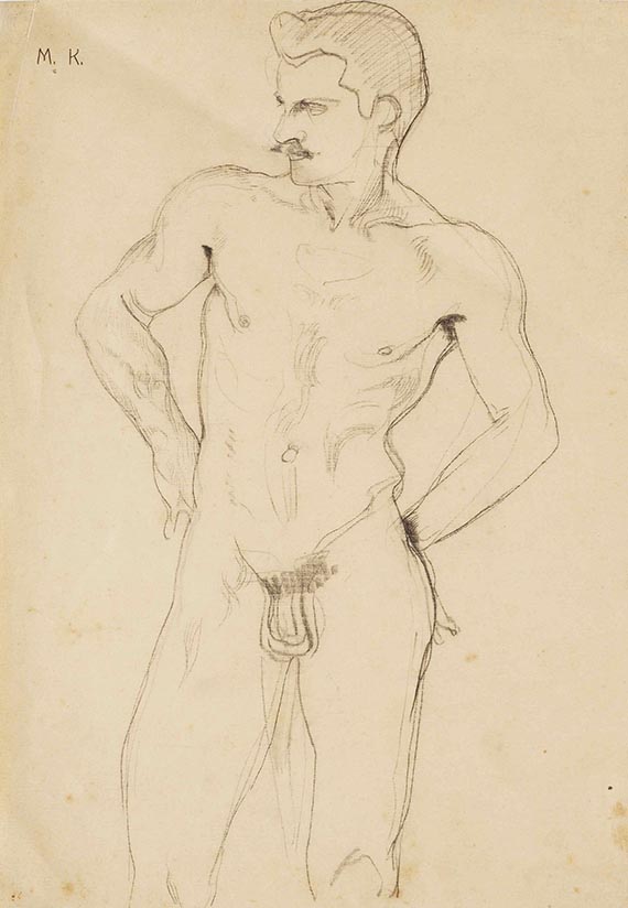 Max Klinger - Aktstudien (5 Bll.) - Weitere Abbildung