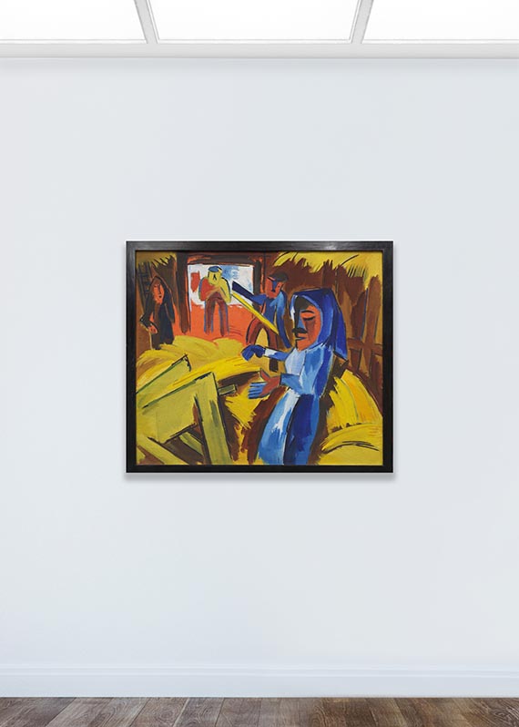 Karl Schmidt-Rottluff - Scheune (Jershöft) - Weitere Abbildung