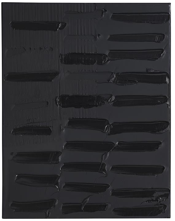 Pierre Soulages - Peinture 130 x 102 cm, 18 janvier 2011 - Weitere Abbildung