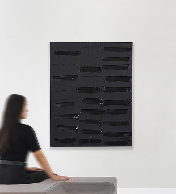 Pierre Soulages - Peinture 130 x 102 cm, 18 janvier 2011 - Weitere Abbildung
