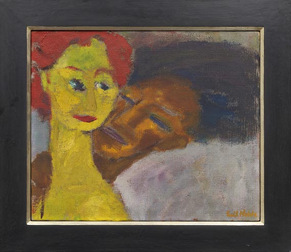 Emil Nolde - Junges Paar - Rahmenbild