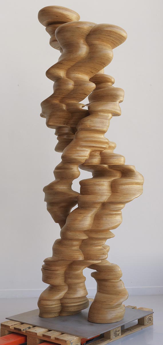 Tony Cragg - Chain of Events - Rückseite