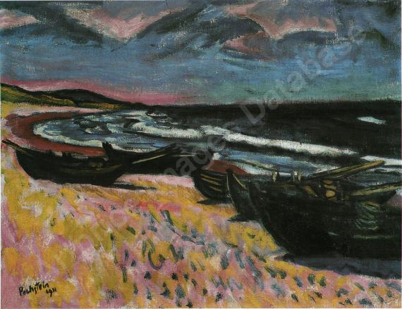 Boote am Strand von...