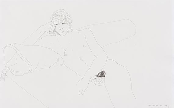 David Hockney - Peter, Powis Terrace, Sept. 1967