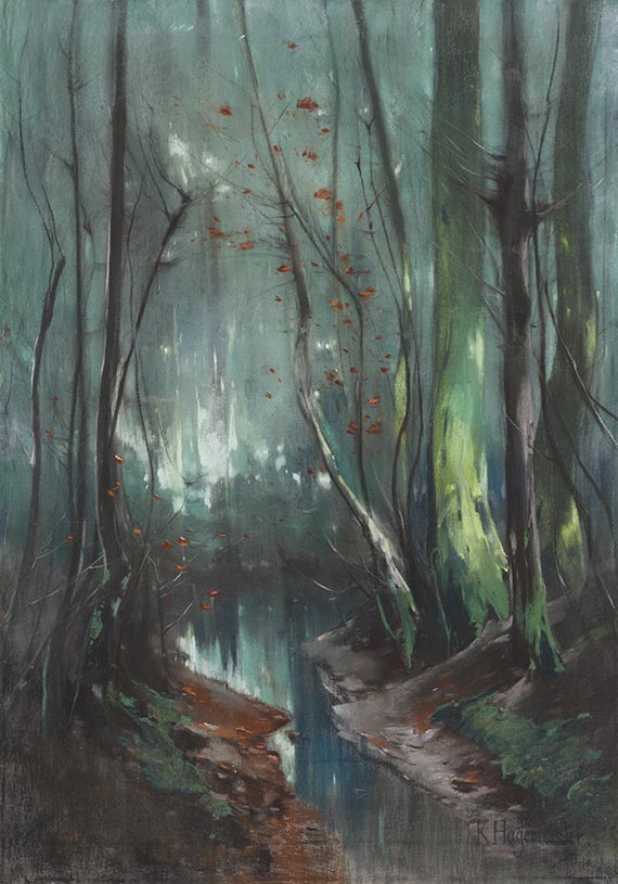 Karl Hagemeister - Märkische Landschaft (Der Wentorfgraben zwischen Caputh und Geltow)