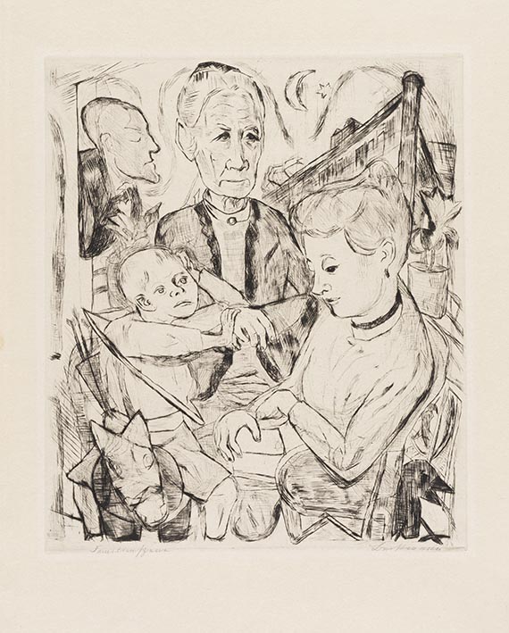 Beckmann - Familienszene (Familie Beckmann)