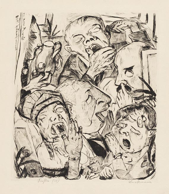 Beckmann - Die Gähnenden