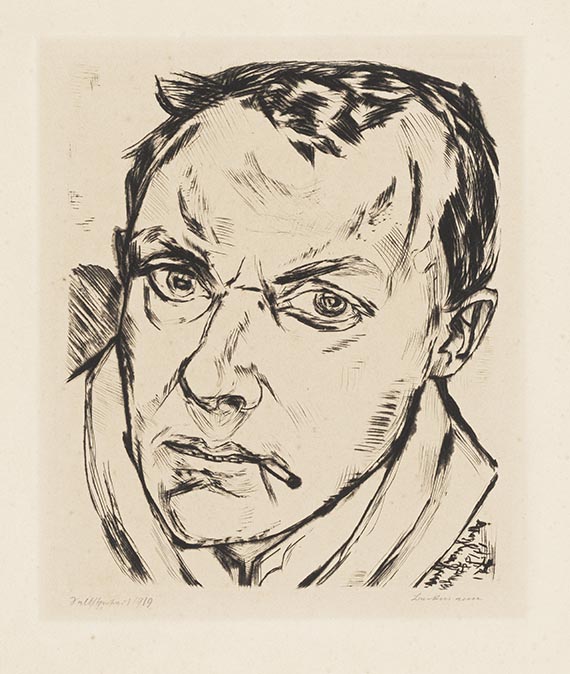 Beckmann - Großes Selbstbildnis