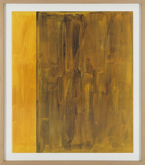Günther Förg - Ohne Titel - Rahmenbild