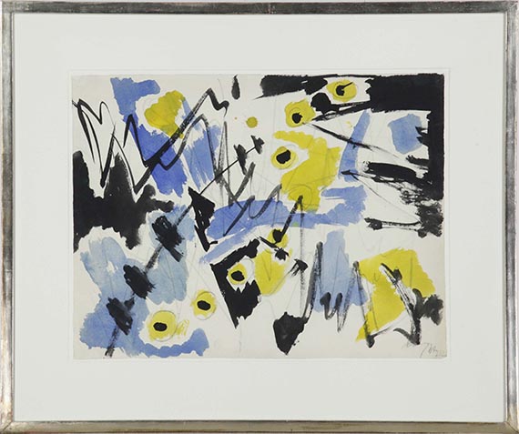 Ernst Wilhelm Nay - Ohne Titel - Rahmenbild