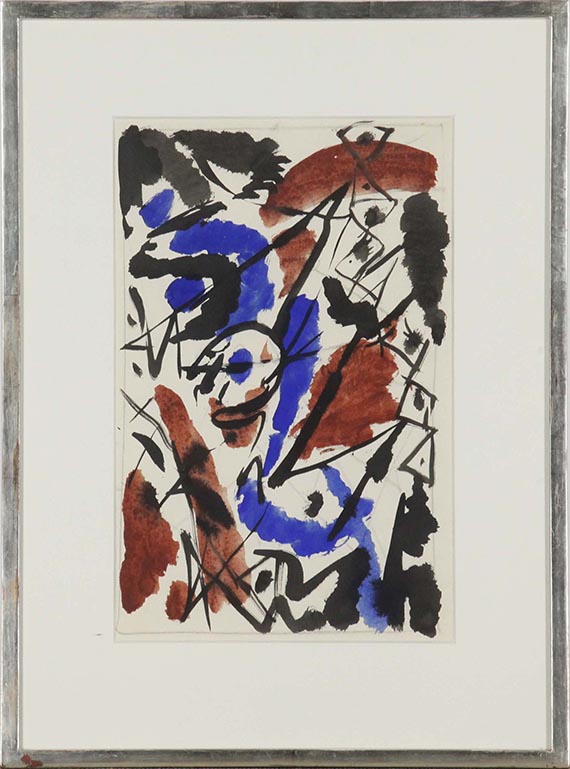 Ernst Wilhelm Nay - Ohne Titel - Rahmenbild