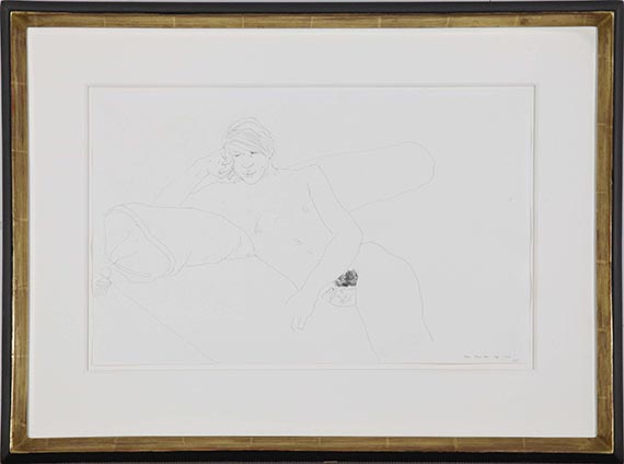 David Hockney - Peter, Powis Terrace, Sept. 1967 - Rahmenbild
