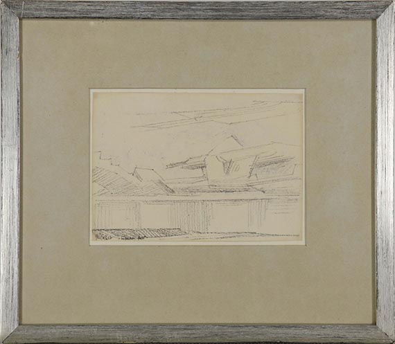 Lyonel Feininger - Lübecker Bucht - Rahmenbild