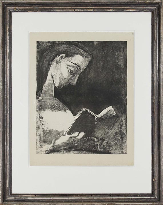 Picasso - Jacqueline lisant