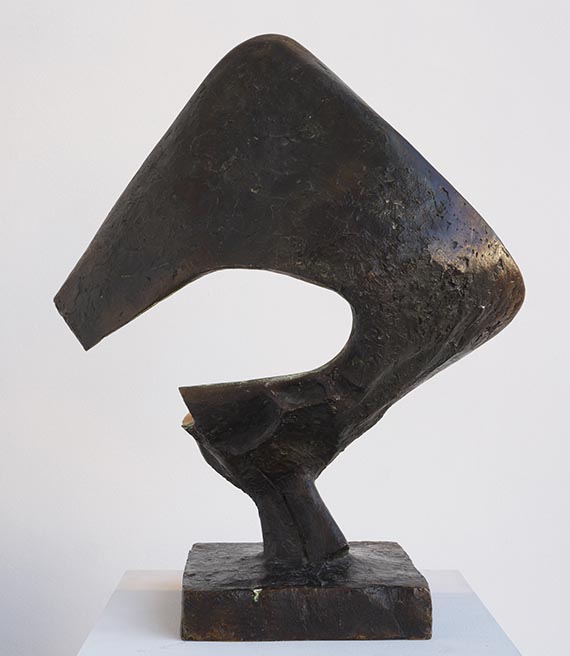 Bernhard Heiliger - Sonnenblatt I - Rückseite