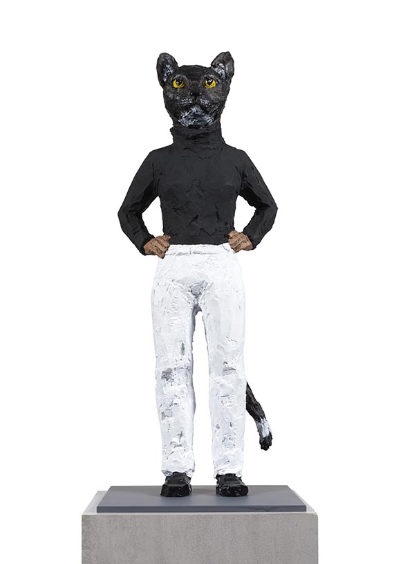 Stephan Balkenhol - Katzenfrau