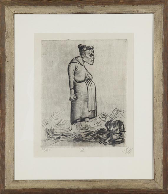 Otto Dix - Schwangerschaft - Rahmenbild