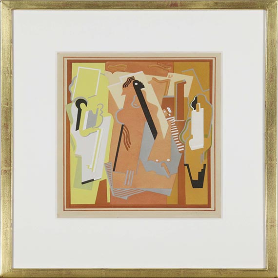 Albert Gleizes - Peinture à trois éléments - Rahmenbild