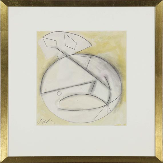 Hans (Jean) Arp - Ohne Titel - Rahmenbild