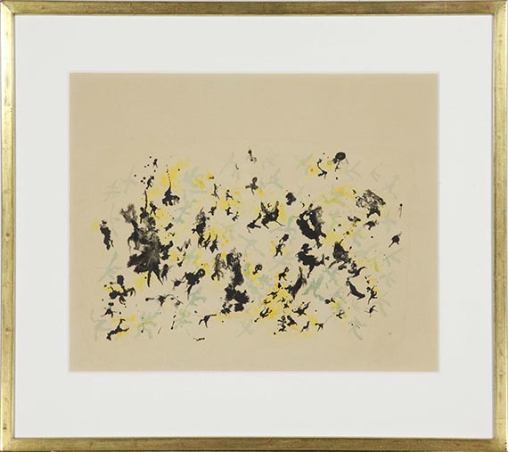 Henri Michaux - Ohne Titel - Rahmenbild