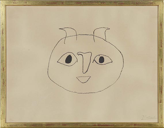 Pablo Picasso - Troisième affiche Vallauris (sans la lettre) - Rahmenbild
