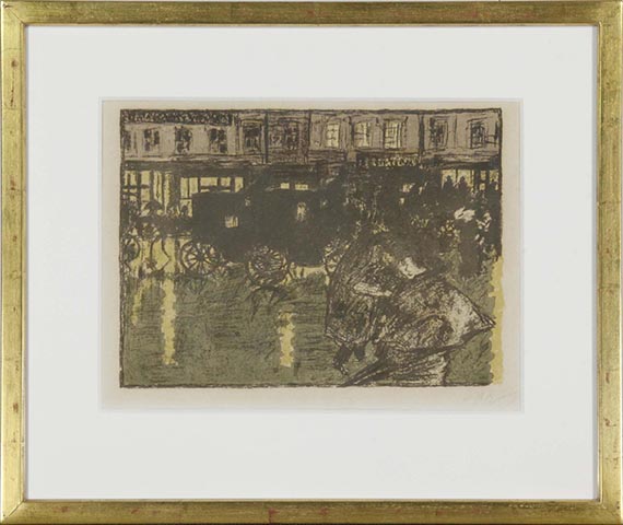 Pierre Bonnard - Rue, le soir, sous la pluie - Rahmenbild